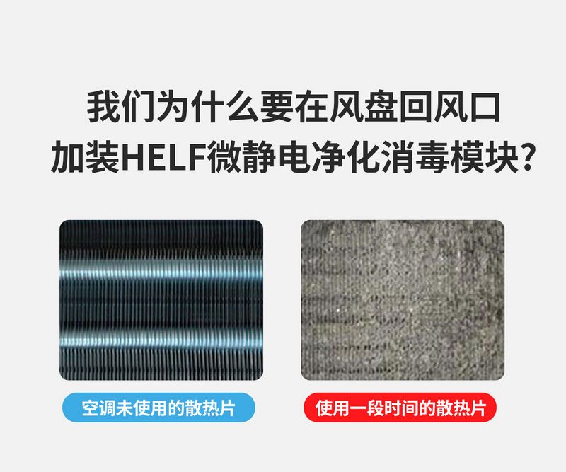 风盘净化消毒模组