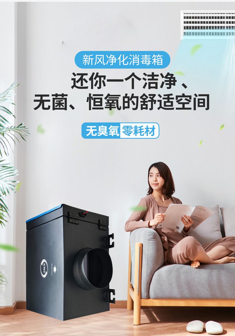 KNE净化消毒新风箱